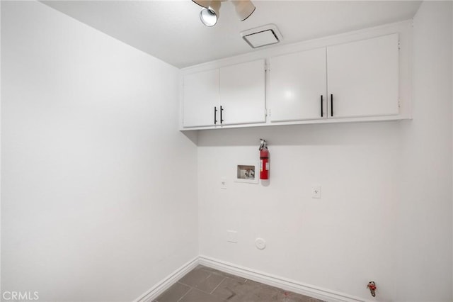 7029 Novara Pl, Rancho Cucamonga, CA 91701 - laundry room featuring hookup for a gas dryer, cabinet space, and hookup for a washing machine