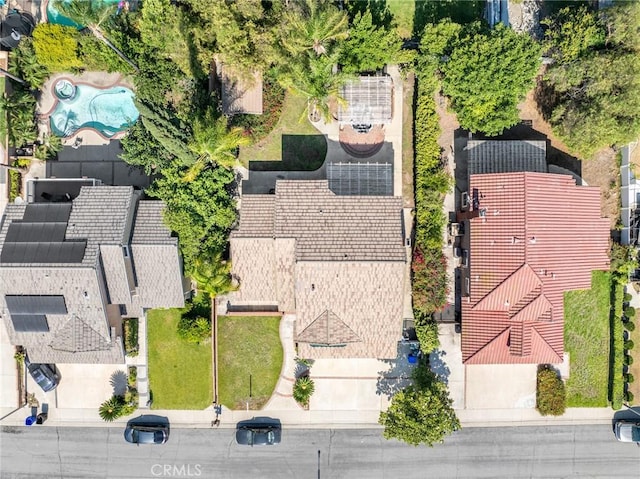 7029 Novara Pl, Rancho Cucamonga, CA 91701 - aerial view of a pool area