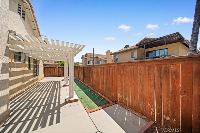 2988 Dartmouth Cir, Corona, CA 92879 - fenced backyard with a pergola and a patio