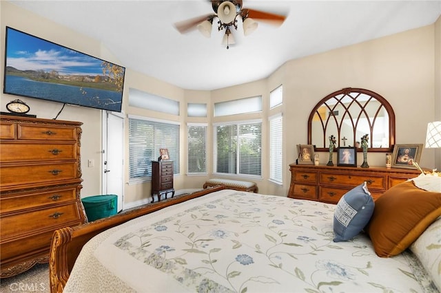 2157 Pecan Tree St, Hemet, CA 92545 - bedroom with multiple windows and ceiling fan