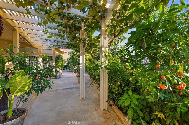 2157 Pecan Tree St, Hemet, CA 92545 - view of patio / terrace with a pergola