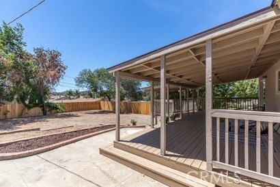1939 S Broadway, Escondido, CA 92025 - deck featuring a fenced backyard