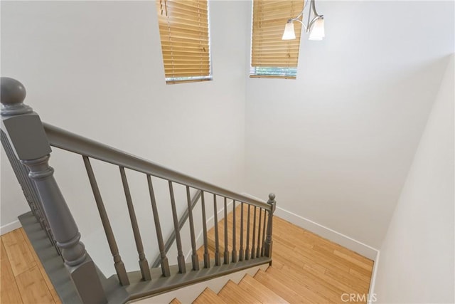 39635 Columbia Union Dr Unit C, Murrieta, CA 92563 - stairway featuring wood finished floors and baseboards