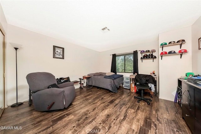 425 W W Ave J5, Unit 36, Lancaster, CA 93534 - bedroom featuring dark wood-style flooring