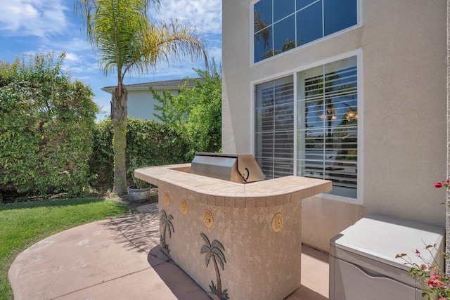 42207 Kimberly Way, Murrieta, CA 92562 - view of patio with an outdoor kitchen