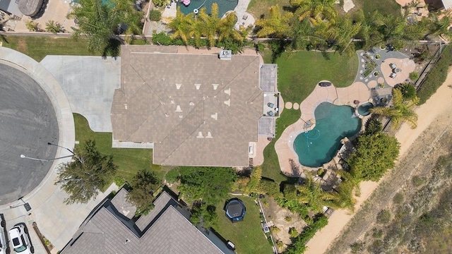 42207 Kimberly Way, Murrieta, CA 92562 - aerial view of property's location featuring a pool area