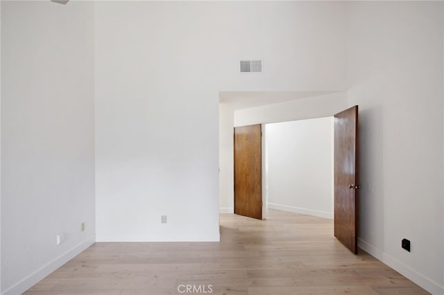 3350 M St Unit 33, Merced, CA 95348 - unfurnished room with light wood-style flooring and baseboards
