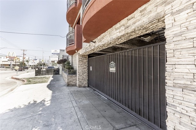 11124 Burbank Blvd Unit 101, North Hollywood, CA 91601 - exterior space with stone siding
