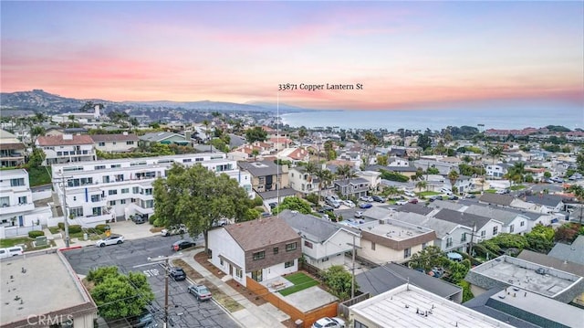 33871 Copper Lantern St, Dana Point, CA 92629 - aerial view at dusk of a mountain view