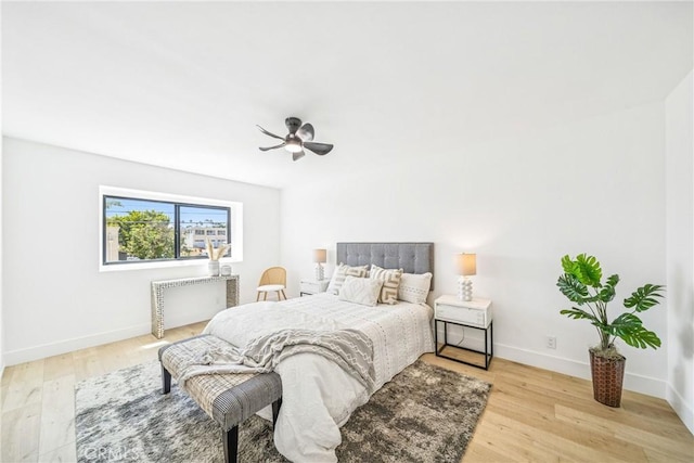 33871 Copper Lantern St, Dana Point, CA 92629 - bedroom featuring radiator heating unit, light wood-style floors, and ceiling fan