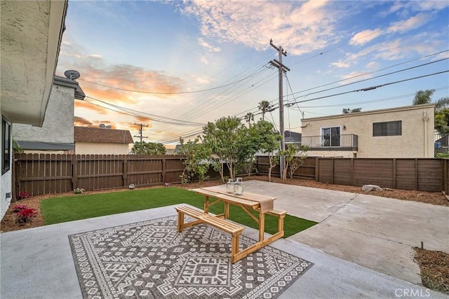 33871 Copper Lantern St, Dana Point, CA 92629 - fenced backyard with a patio