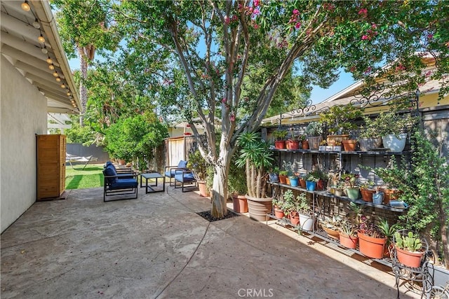5055 Blanchard Dr, Riverside, CA 92504 - fenced backyard with a patio