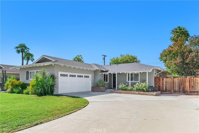 5055 Blanchard Dr, Riverside, CA 92504 - ranch-style home featuring a garage, concrete driveway, and stucco siding
