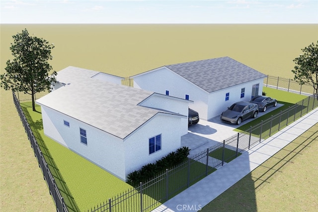 10976 Bushnell Ave, Riverside, CA 92505 - view from above of property