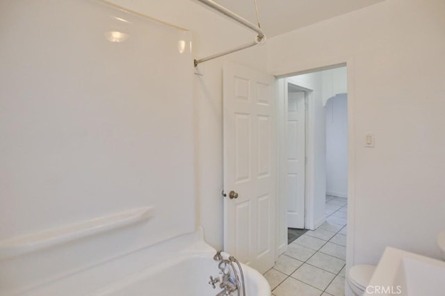 531 W 61st St, Los Angeles, CA 90044 - bathroom with tile patterned floors and toilet