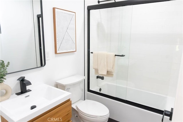 539 Avon Ave, Pasadena, CA 91105 - full bath with vanity and shower / bath combination with glass door
