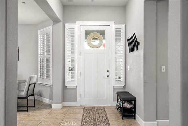 3109 Rae Creek Dr, Chico, CA 95973 - foyer entrance with tile patterned flooring and baseboards
