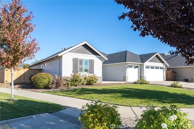 3109 Rae Creek Dr, Chico, CA 95973 - ranch-style house featuring a garage and driveway