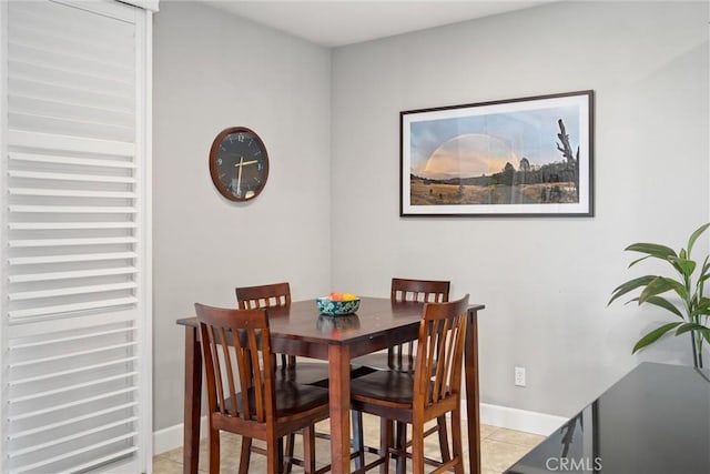 3109 Rae Creek Dr, Chico, CA 95973 - dining space featuring light tile patterned flooring and baseboards