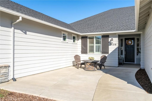 3109 Rae Creek Dr, Chico, CA 95973 - view of patio featuring an outdoor fire pit