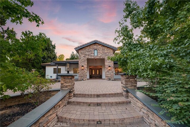 235 Verbena Ln, Brea, CA 92823 - view of front of property with stone siding