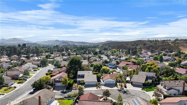 1317 Mill Creek Ct, Thousand Oaks, CA 91360 - aerial perspective of suburban area with a mountain backdrop