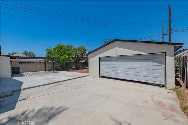 16645 Holton St, La Puente, CA 91744 - view of detached garage