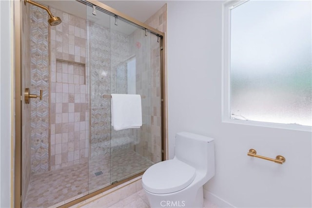 16645 Holton St, La Puente, CA 91744 - bathroom featuring toilet and a shower stall