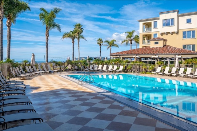 2727 Shell Beach Rd Unit 219, Pismo Beach, CA 93449 - community pool featuring a patio
