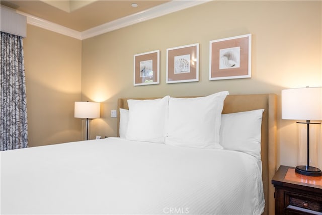 2727 Shell Beach Rd Unit 219, Pismo Beach, CA 93449 - bedroom featuring crown molding
