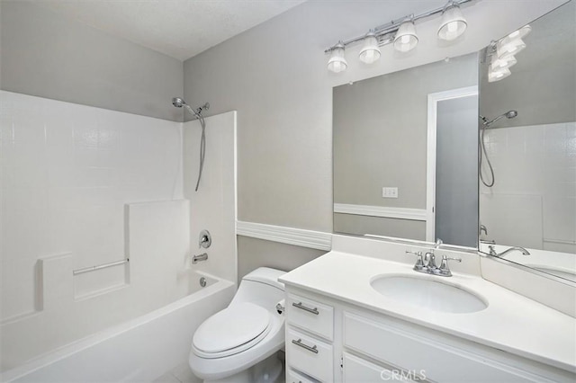 25623 Frost Ln, Stevenson Ranch, CA 91381 - bathroom featuring tub / shower combination and vanity