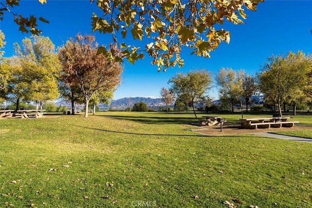 25623 Frost Ln, Stevenson Ranch, CA 91381 - view of community with a mountain view and a yard