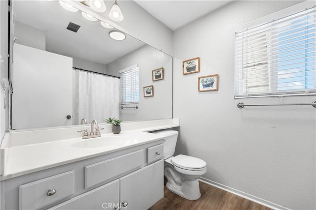 2659 Cold Creek Ave, Rosamond, CA 93560 - bathroom featuring wood finished floors and vanity
