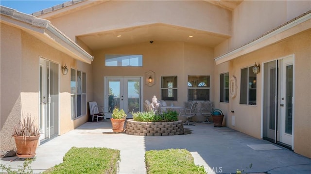 8920 Del Monte Ave, Yucca Valley, CA 92284 - view of patio featuring french doors