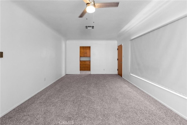 1256 Windsor Dr, San Bernardino, CA 92404 - carpeted spare room featuring ceiling fan