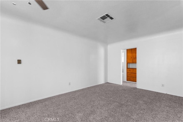 1256 Windsor Dr, San Bernardino, CA 92404 - carpeted empty room featuring ceiling fan