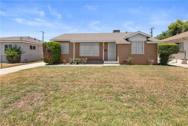 1256 Windsor Dr, San Bernardino, CA 92404 - ranch-style house featuring stucco siding and a shingled roof