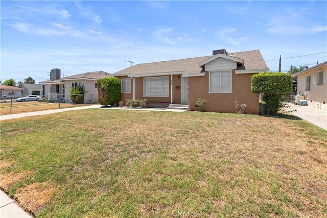 1256 Windsor Dr, San Bernardino, CA 92404 - ranch-style house with stucco siding and a shingled roof