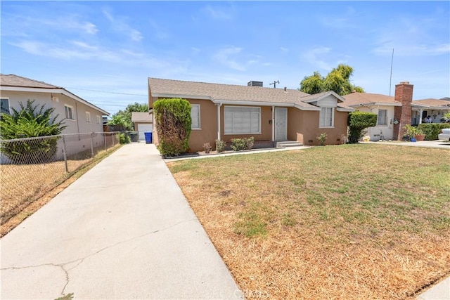 1256 Windsor Dr, San Bernardino, CA 92404 - ranch-style house featuring stucco siding and a garage