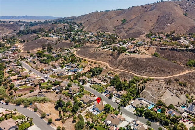 2151 Lyon Ave, Riverside, CA 92503 - aerial overview of property's location with a mountain backdrop
