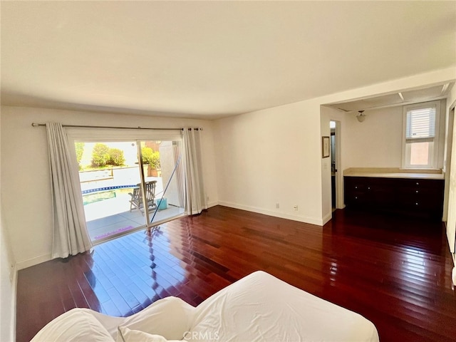 10116 Viking Ave, Northridge, CA 91324 - living area with wood-type flooring and plenty of natural light