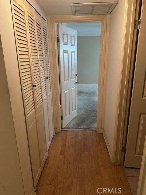 4807 Beck Ave Unit 4, Valley Village, CA 91601 - corridor featuring light wood finished floors