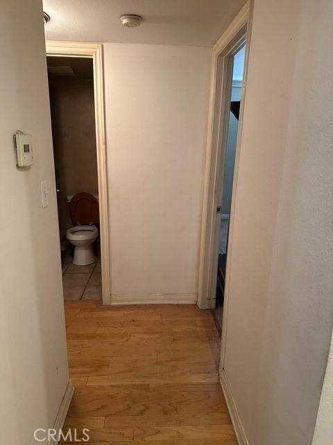 4807 Beck Ave Unit 4, Valley Village, CA 91601 - corridor with light wood-type flooring