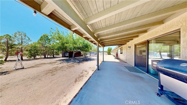 15233 Olive St, Hesperia, CA 92345 - view of patio with grilling area
