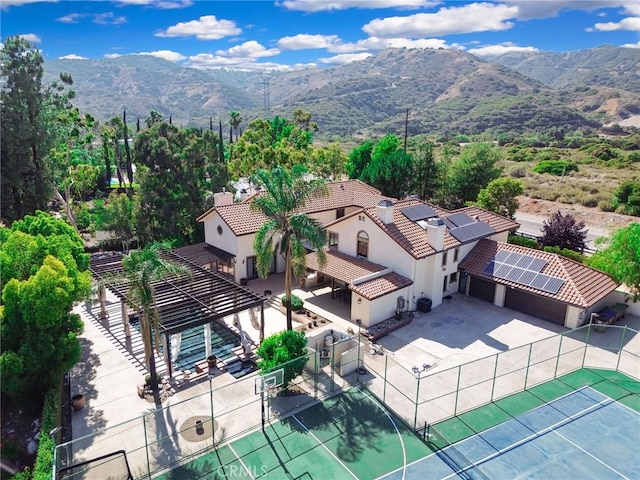 462 Pomello Dr, Claremont, CA 91711 - aerial view of a mountain backdrop