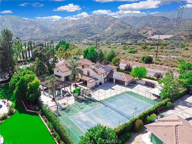 462 Pomello Dr, Claremont, CA 91711 - bird's eye view of a mountain backdrop