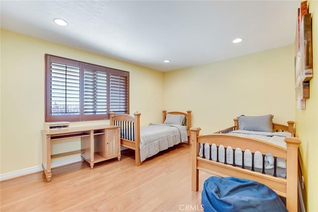 462 Pomello Dr, Claremont, CA 91711 - bedroom featuring light wood-style floors and recessed lighting
