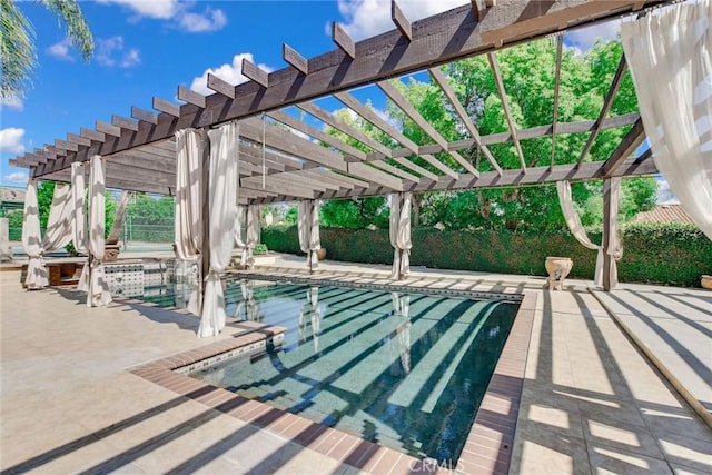 462 Pomello Dr, Claremont, CA 91711 - view of pool with a pergola and a patio