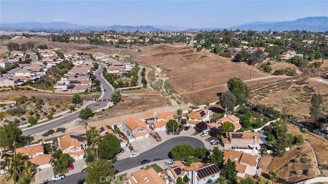 40236 Holden Cir, Temecula, CA 92591 - aerial overview of property's location with mountains and nearby suburban area