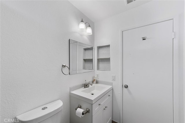 40236 Holden Cir, Temecula, CA 92591 - half bath featuring toilet and vanity